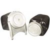 Image 1 : Two Aridor Biscuit Display Jars