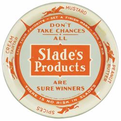 Slade's Products Tin Spinner Tip Tray