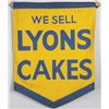 Image 1 : Lyons Cakes Canvas Banner