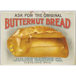 Butternut Bread Cardboard Sign