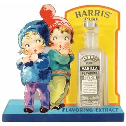 Harris' Pure Flavoring Extract Cardboard Display