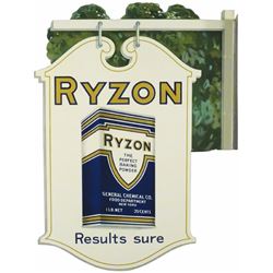 Ryzon Baking Powder Tin Flange Sign