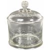 Image 1 : Schepp's Coconut Embossed Glass Display Jar