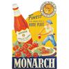 Image 1 : Monarch Die Cut cardboard Window Display Sign