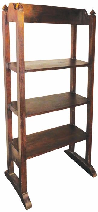 Oak Store Biscuit Box Display Rack