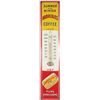 Image 1 : Arbuckles Coffee Beveled Tin Thermometer