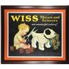 Image 2 : Wiss Shears and Scissors Canvas Sign