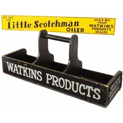 Watkin's Products Wood Carrier and Sign