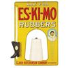 Image 1 : Eskimo Rubbers Die Cut Tin String Holder