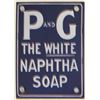 Image 1 : P & G The White Naphtha Soap Porcelain Sign