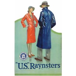 U.S. Raynsters Die Cut Cardboard Sign