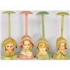 Image 1 : Collection of 4 Millinery Store Hat Stands