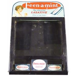 Feen-A-Mint Laxative Tin Litho Store Display