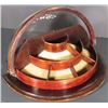 Image 2 : King Collar Button Curved Glass Showcase