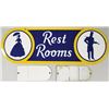 Image 2 : Collection of Porcelain Restroom Signs