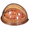 Image 1 : Red Man Curved Glass Collar Button Case
