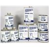 Image 1 : Collection of Huberd's Shoe Oil and Grease Tins