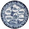 Image 1 : Flow Blue Souvenir Plate of Dayton Ohio