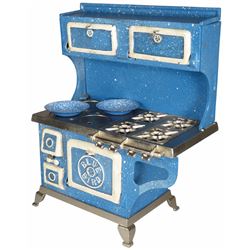 Child's / Doll "Blue Bird" Cook Stove