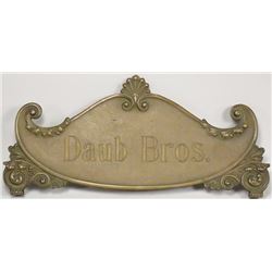 Original Personalized Cash Register Top Sign