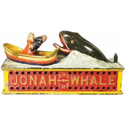 Jonah and the Whale Cast Iron Mechnical Bank