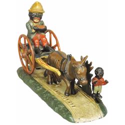 Bad Accident Cast Iron Mechanical Bank