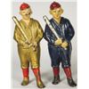 Image 1 : Two A.C. Williams Baseball Player,  Cast Iron Bank