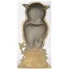 Image 2 : Hubley Cast Iron Owl on a Stump Doorstop