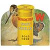 Image 1 : Winchester Die Cut Cardboard Easel Back Sign