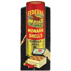 Federal Cartridge Corp. Die Cut Cardboard Sign