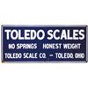 Image 2 : Two Porcelain "Scales" Signs