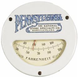 Pennsylvania Porcelain Thermometer