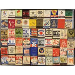 Collection of Vintage Match Books