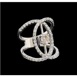 1.41 ctw Diamond Ring - 14KT White Gold