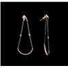 Image 2 : 0.69 ctw Diamond Earrings - 14KT Rose Gold