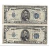 Image 1 : 1934 $5 Silver Certificate Currency Lot of 2