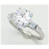 Image 2 : GIA Cert 2.64 ctw Diamond Ring - Platinum