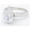 Image 3 : EGL Cert 3.02 ctw Diamond Ring - 14KT White Gold