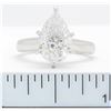 Image 8 : EGL Cert 3.02 ctw Diamond Ring - 14KT White Gold