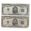 Image 1 : 1934 $5 Silver Certificate Currency Lot of 2