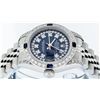 Image 6 : Rolex SS Blue String VVS Diamond and Sapphire DateJust Ladies Watch