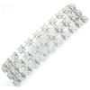 Image 1 : 10.00 ctw Diamond Bracelet - 18KT White Gold