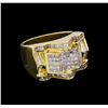 Image 1 : 14KT Yellow Gold 2.71 ctw Diamond Ring