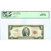 Image 1 : 1963 PCGS GN66PPQ $2 Red Seal Legal Tender Bank Note