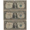 Image 1 : 1957 $1 Star Note Silver Certificate Currency Lot of 3
