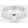 Image 3 : 1.70 ctw Diamond Ring - Platinum