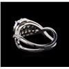 Image 3 : 1.45 ctw Diamond Ring - 14KT White Gold