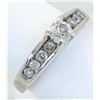 Image 8 : 0.90 ctw Diamond Ring - Platinum