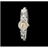 Image 1 : Vintage Hamilton 14KT White Gold 2.80 ctw Diamond Ladies Watch