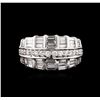 Image 2 : 14KT White Gold 1.91 ctw Diamond Ring